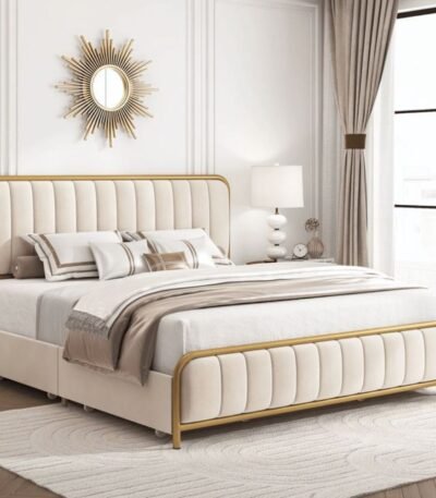 Lanoria Elegance Bed Set with Side Tables