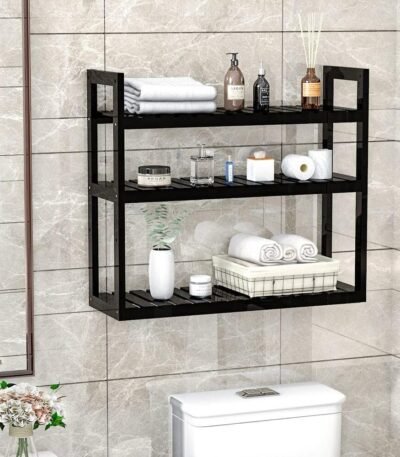Floating Bathroom Shelf with 3 Tiers