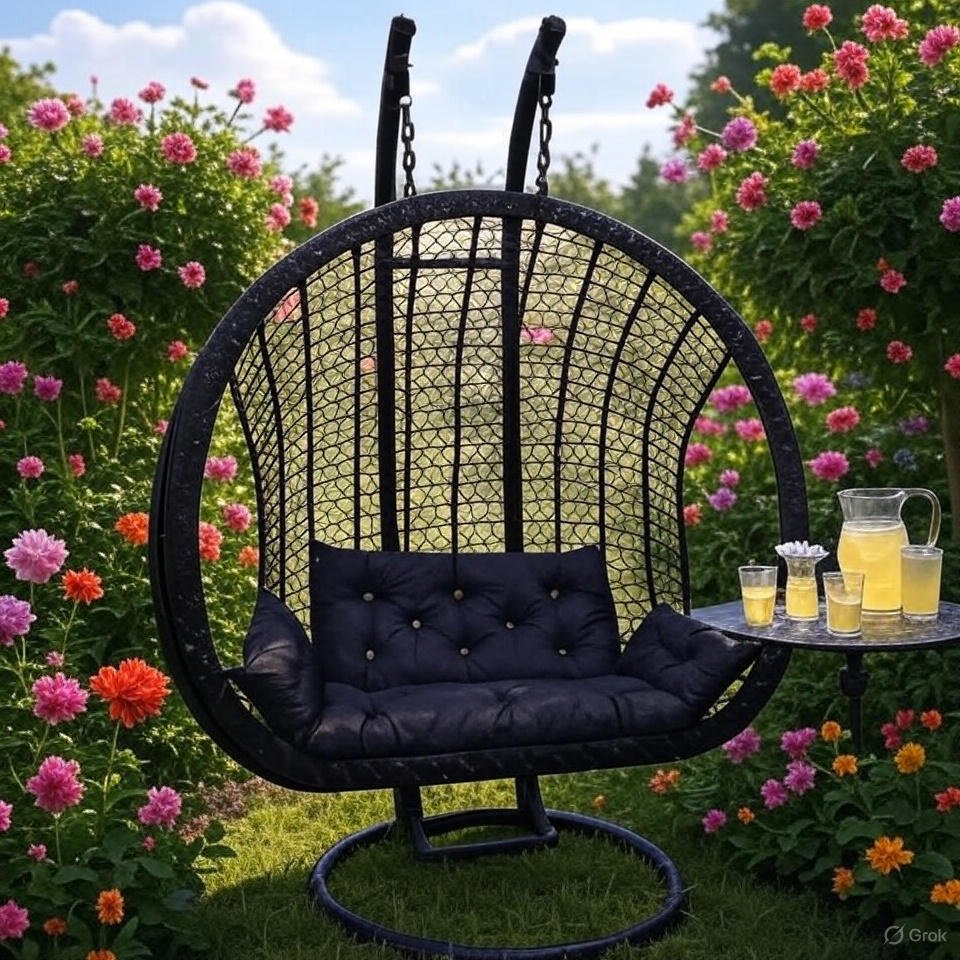 LuxeSwing 2-Seater Hanging Chair