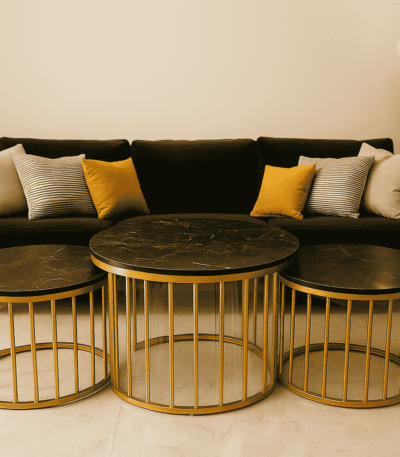 Luxury Nesting Coffee Table Set