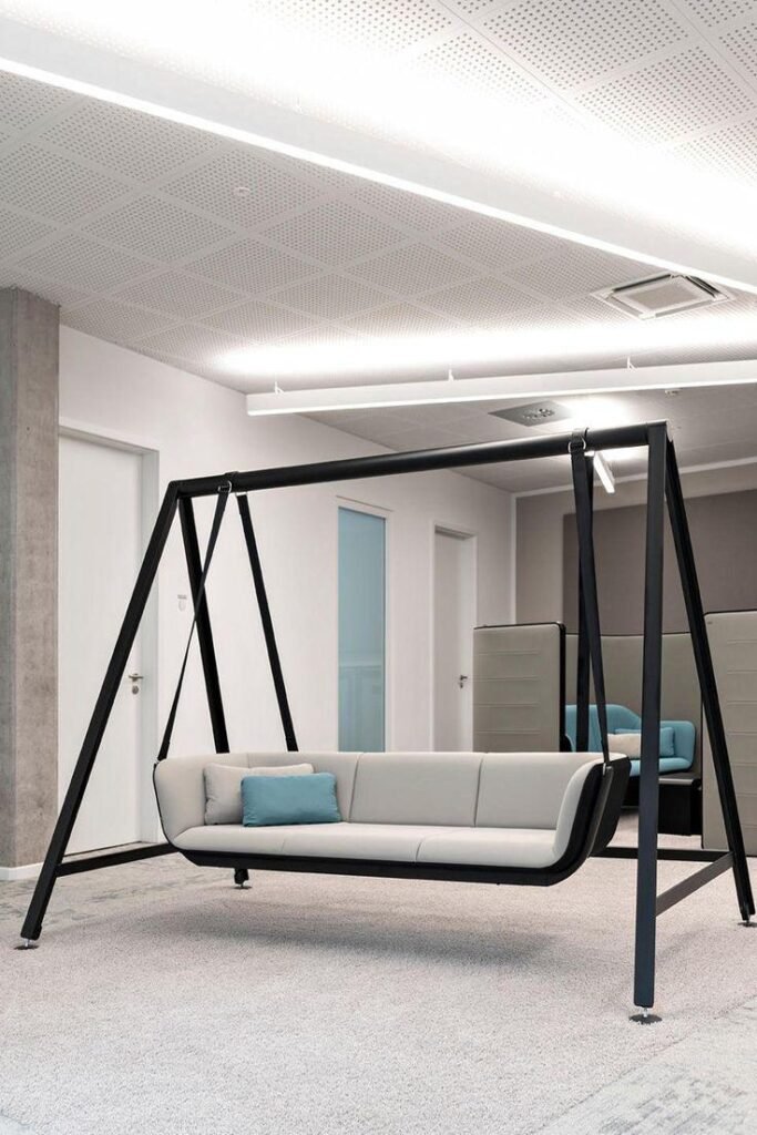 Modern Outdoor Swing Sofa