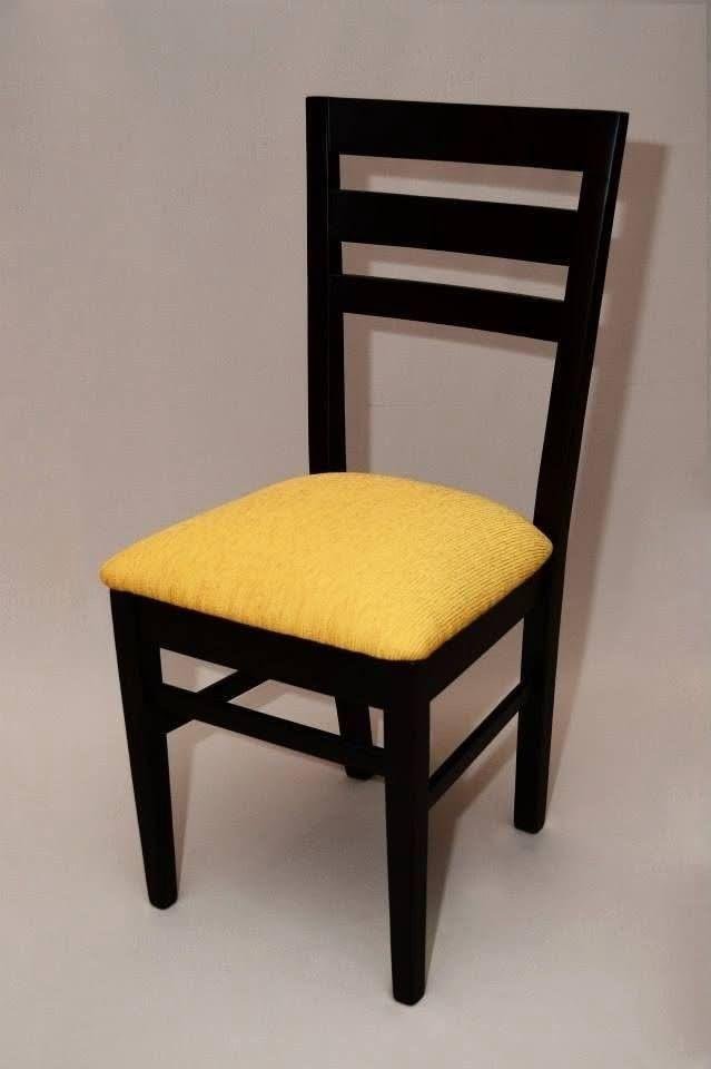 Modern Yellow Cushion Dining Chair