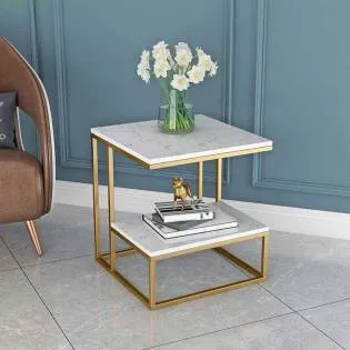 Opal Double Tier Side Table