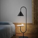 Ozz Minimalist Floor Lamp with Table