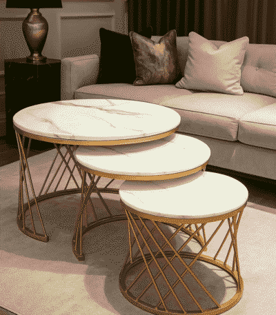 Triple Nesting Coffee Table