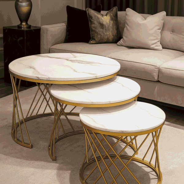 Triple Nesting Coffee Table