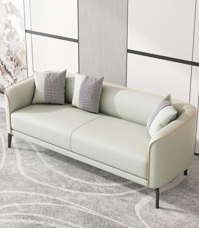 LuxeMint Modern Minimalist Sofa