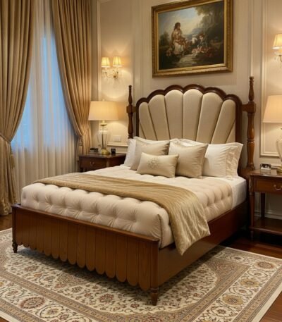 Royal Elegance Upholstered Bed Set